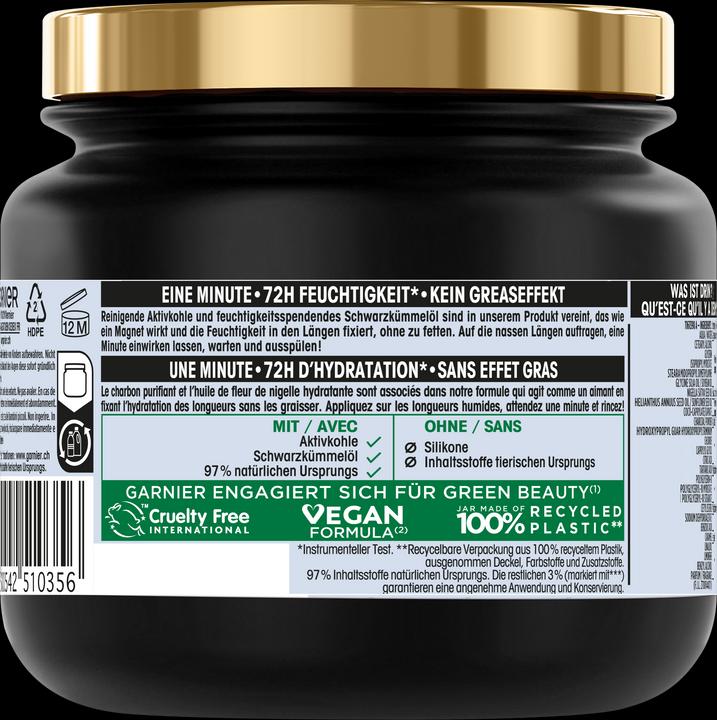 Garnier Ultra Doux Magnetic Charcoal (340 ml)