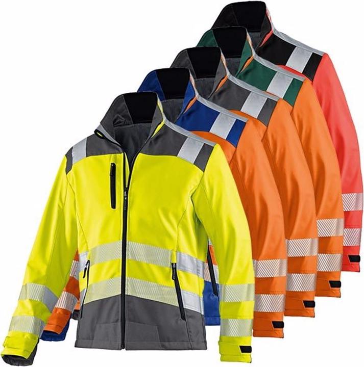 Productafbeelding Kübler Zeer zichtbaar softshell jack Reflectiq 1507 (M)