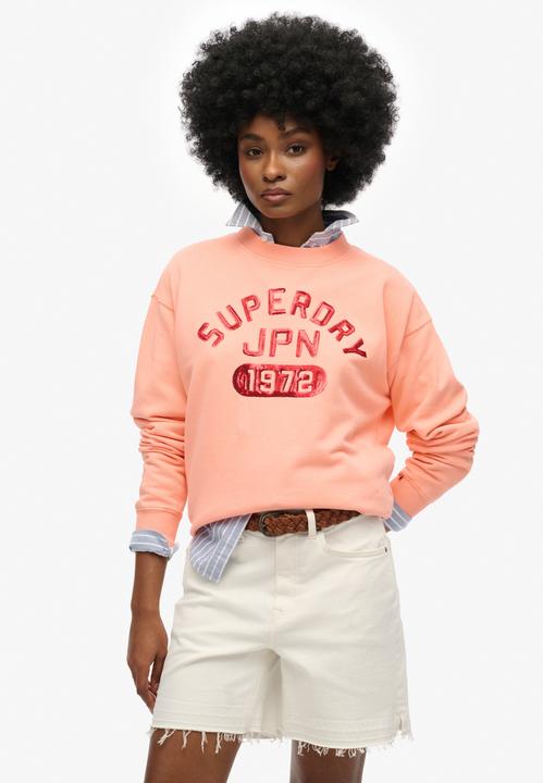 Immagine prodotto Superdry EMBELLISHED VARSITY LOOSE CREW Dames Trui
