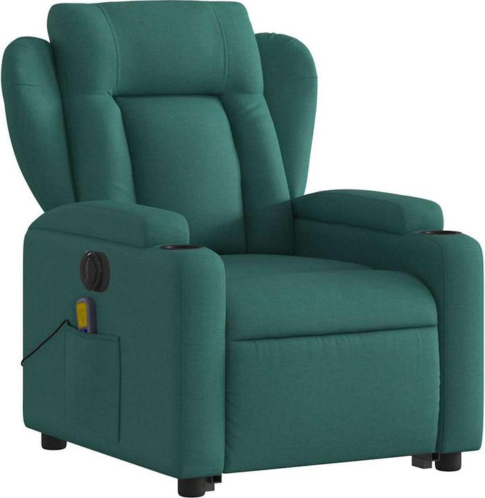 VidaXL Elektrischer Massagesessel mit Aufstehhilfe Stoff