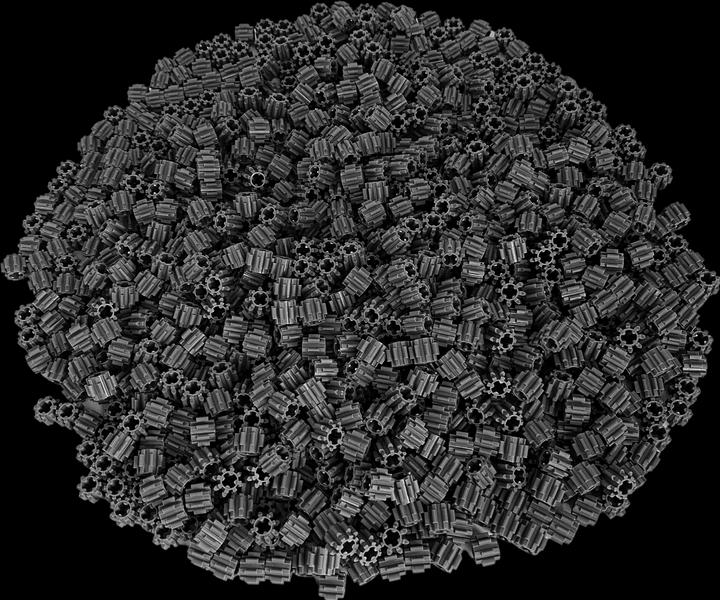 Image du produit LEGO Technic Gear Gris foncé - 25 pièces - Engrenage bleu foncé 10928 (10928, LEGO Accessoires)