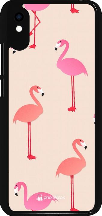 Produktbild PhoneLook Hülle Pink Flamingos Pattern (Xiaomi Redmi 9A)