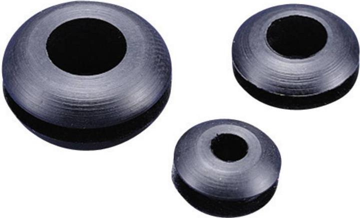 Produktbild Tru Components TC-GMR3225203 Kabeldurchführung offen Klemm-Ø (max.) 25 mm Platt (Kabeldurchlass, 3.81 cm)