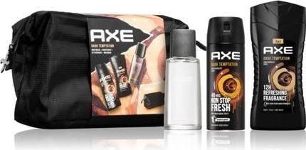 Actual product image AXE Dark Temptation Body Wash 250ml, Deodorant 150ml, Aftershave 100ml (250 ml)