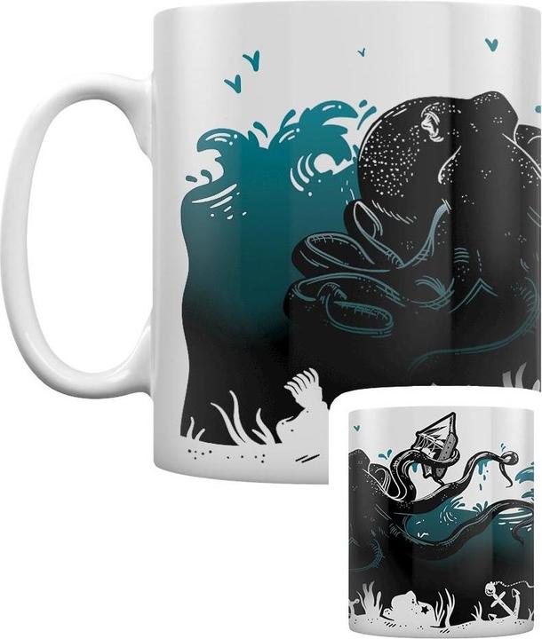 Grindstore Henkelbecher mit KrakenMotiv