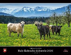 Actual product image Kuh-Kalender Schweiz 2026 (French, German)