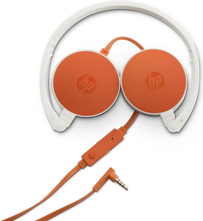 Actual product image HP H2800 Orange Headset (Cable)
