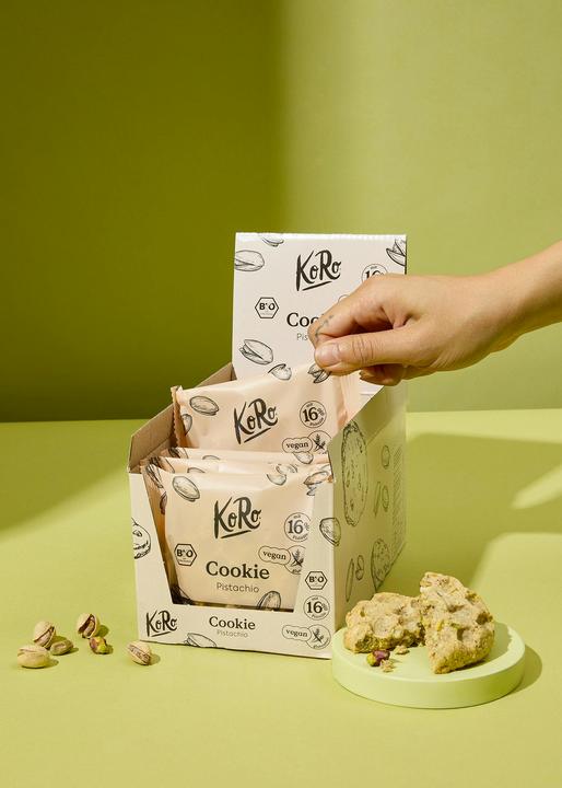 KoRo Bio Cookie mit Pistazie und weissen Drops (1 Stk., 50 g)