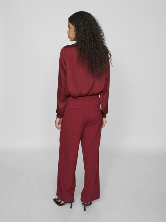 Image du produit Vila Pantalon taille haute à jambe large (34)