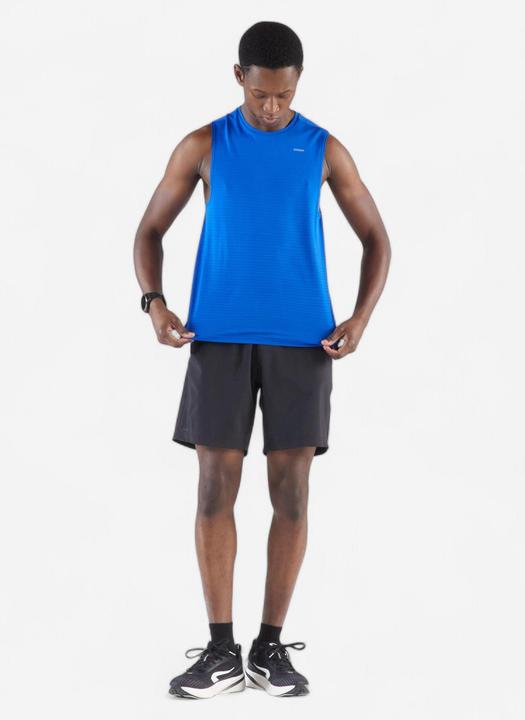 Actual product image Kiprun Lauf-Tanktop ohne Seitennähte - 500 Komfort indigoblau (XL)