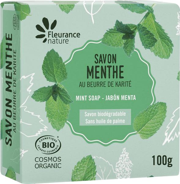 Fleurance nature Sheabutter Seife mit Minze