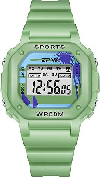 Actual product image VR Shinecon Children's watch model Timex, green (Digital watch, Sports watch)