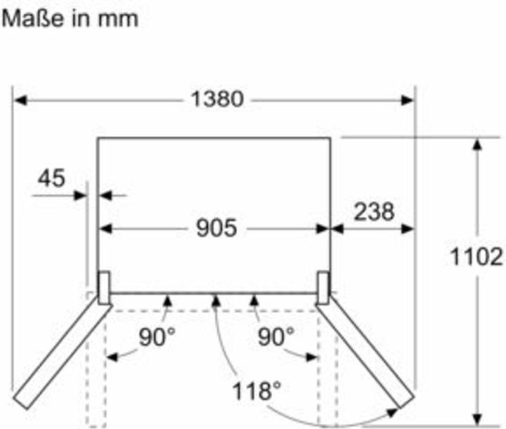 Image du produit Siemens KF96RSBEA (572 l)