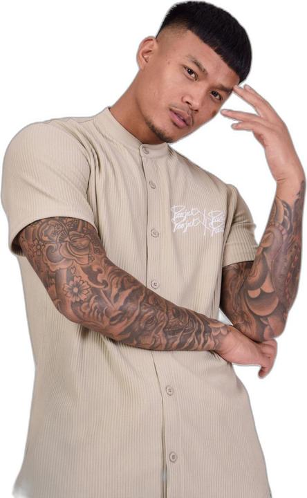 Immagine prodotto Project X Paris Camicia a maniche corte con colletto Mao (L)