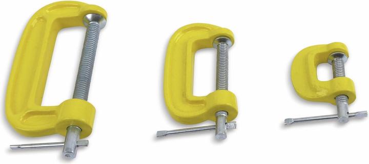 Produktbild Daytools C Schraubzwingen Set SG8345, 3-teilig (75 mm)