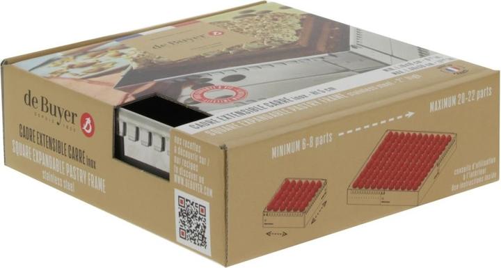 Image du produit de Buyer Cadre à pâtisserie Noel. une fois 30-57cm carré. (30 cm)