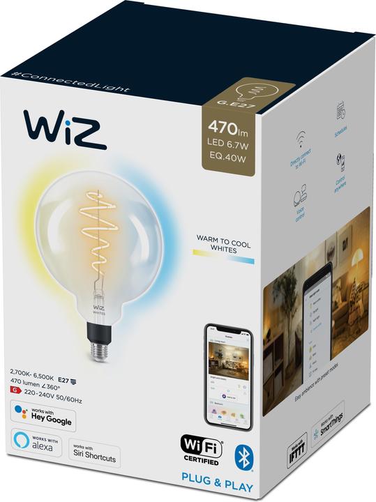 Produktbild WiZ White (E27, 6.50 W, 470 lm, 1 x, E)