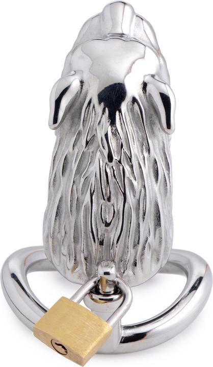 Actual product image Master Series Tiger King Cock Cage With Lock
