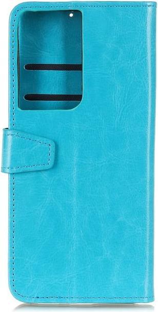 Actual product image MU Classic Crazy Horse Leather Bookcover Series (Samsung Galaxy S21 Ultra)