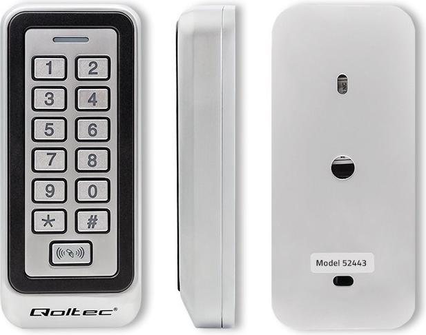 Produktbild Qoltec 52443 Code lock TRITON with RFID (Schlüsselkarte)