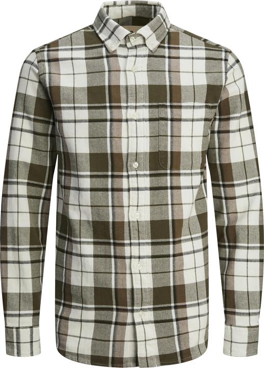 Jack & Jones Jprblubrook Check Structure L/S Shirt Sn
