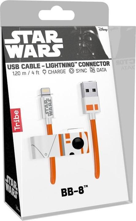Actual product image Tribe Cavo di Ricarica da USB a Lightning BB-8 1.2m (1.20 m)
