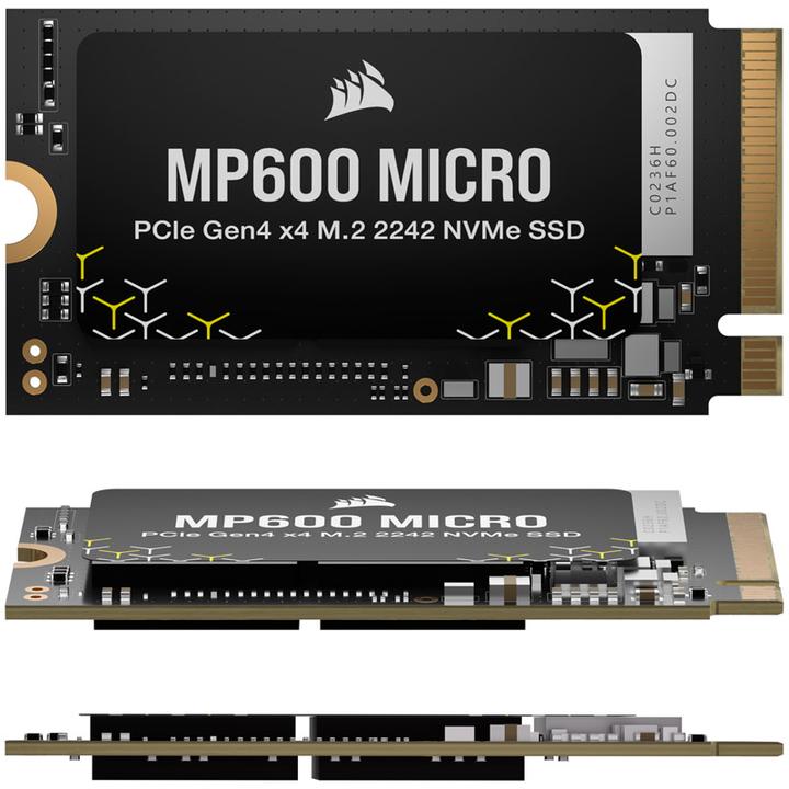 Actual product image Corsair MP600 Micro (1000 GB, M.2 2242)