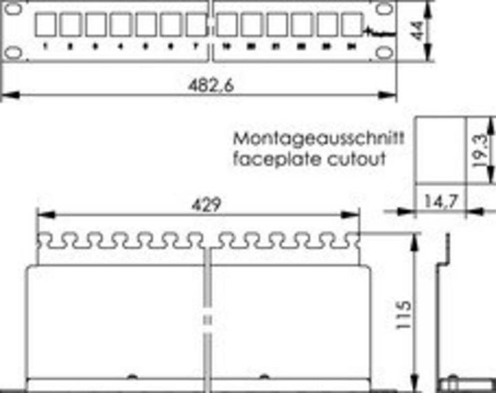 Produktbild Telegärtner Modulträger
