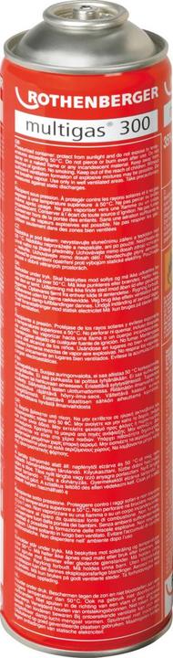 Immagine prodotto Rothenberger Multigas 300 til Rofire Piezo Pro 600ml/338g Gas propano/butano 7/16" EU gevindtilslutnin