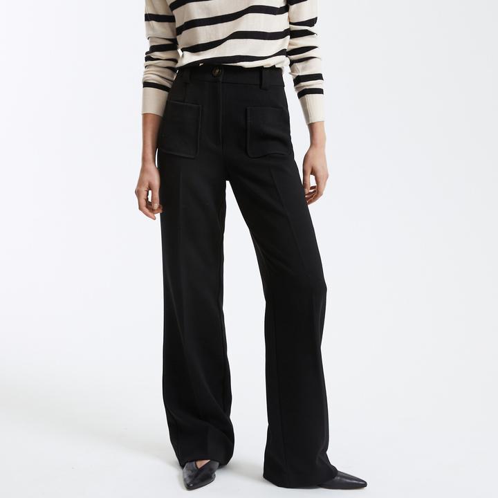 Actual product image La Redoute Collections Signature FELICIEN flared trousers (44)