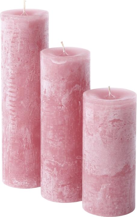 Dekocandle Mini Super Bougie Old Red Ø 10 x 20 cm (1 pièce) (1 pcs)
