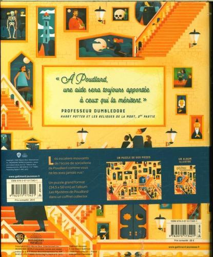 Produktbild Harry Potter : les mystères de Poudlard : puzzle 500 pièces (32 Teile)