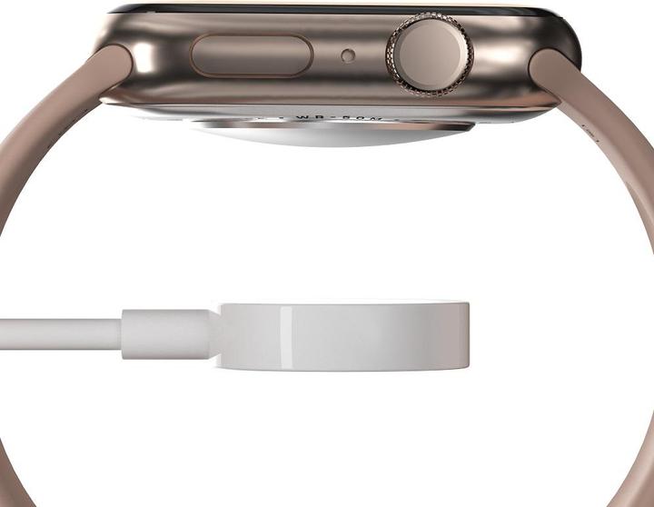Image du produit Devia inductive magnetic charger Kintone USB 1,0 m white for Apple Watch
