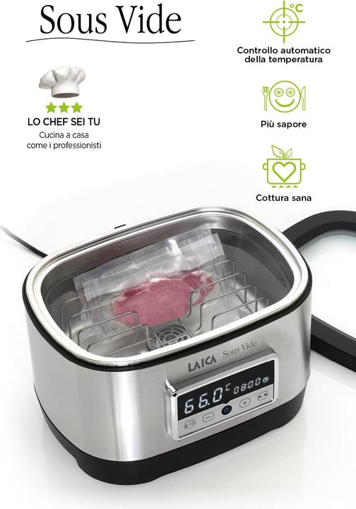 Actual product image Laica SVC200 Sous Vide Garer