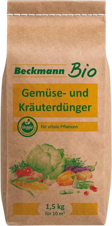 Beckmann Bio Gemüse- und Kräuterdünger (1.50 kg)