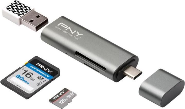 PNY USB Kartenleser (USB-C)