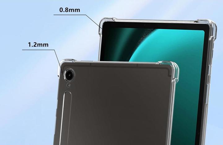 Screenguard Samsung Galaxy Tab S9 FE Housse Crystal Soft Airbag Bumper (Galaxy Tab S9 FE)