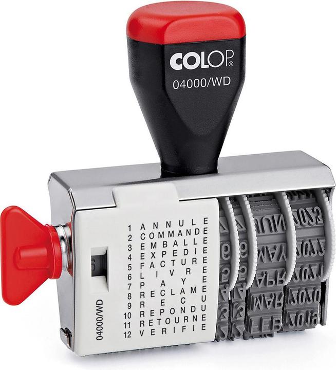 Actual product image Colop Datumstempel - mit Text