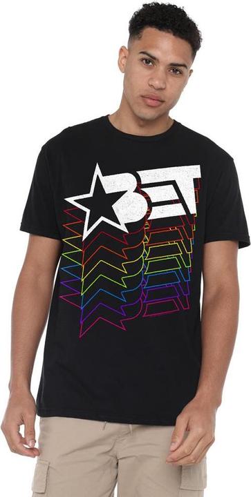 Immagine prodotto Bet Cascading Maglietta Logo Arcobaleno Uomo (4XL)
