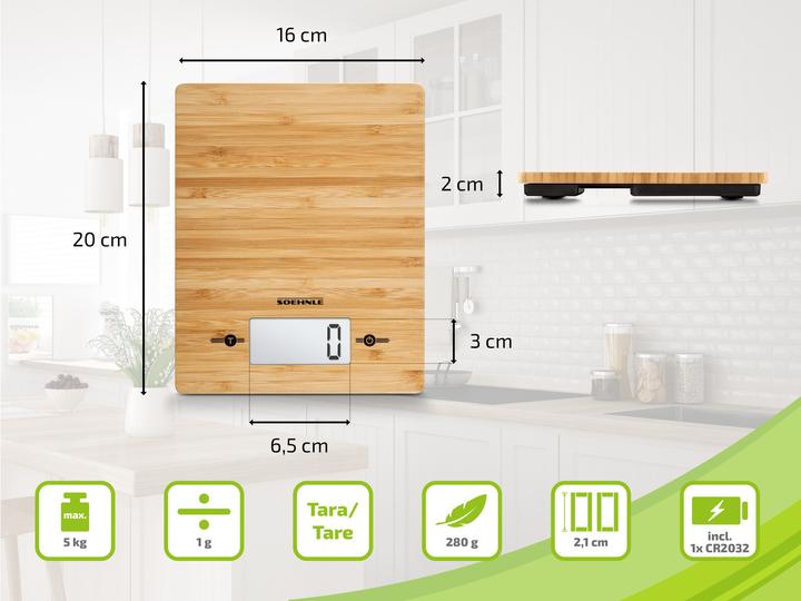 Produktbild Soehnle Bamboo
