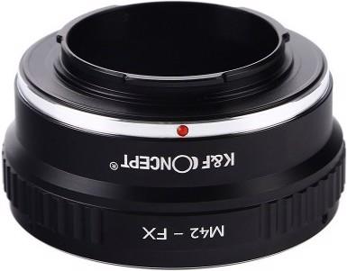 Image du produit K&F Concept Adaptateur d'objectif pour Fujifilm X mount