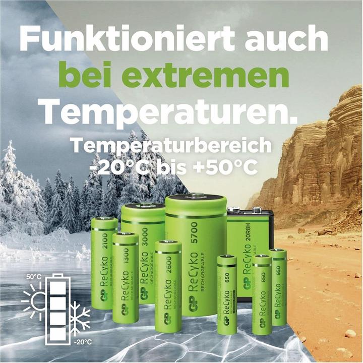 Image du produit GP Batteries ReCyko (1 pcs, AA, 2600 mAh)