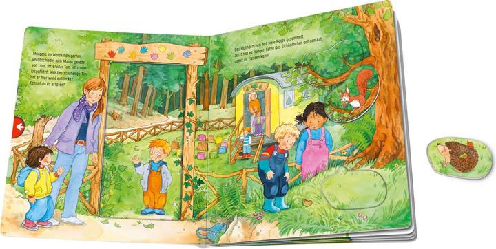 Image du produit Ravensburger Mon grand livre de puzzles : la forêt (Allemand)