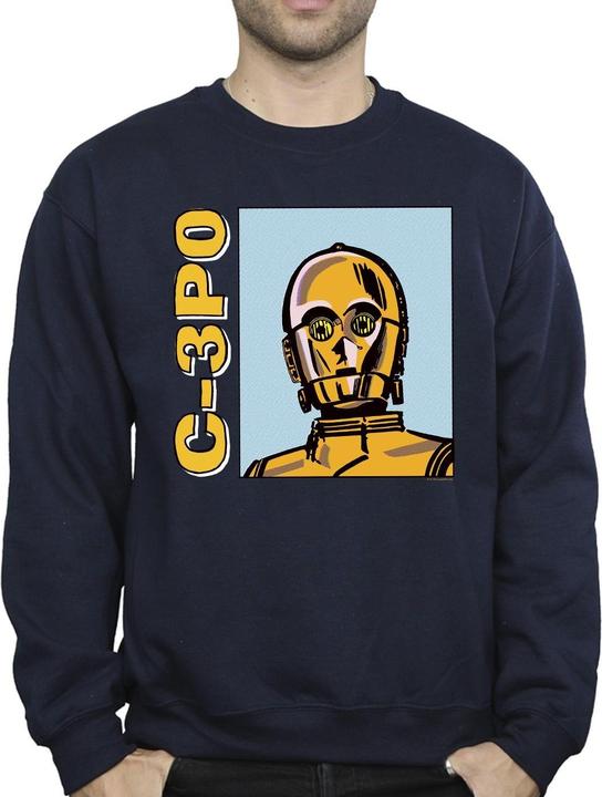 Produktbild Star Wars C3PO Line Art Sweatshirt (XL)