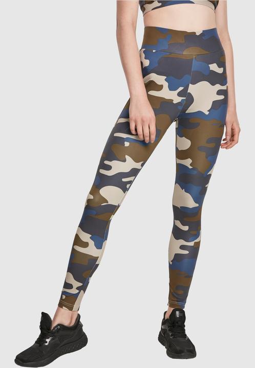 Actual product image Urban Classics Ladies High Waist Camo Tech Leggings (S)