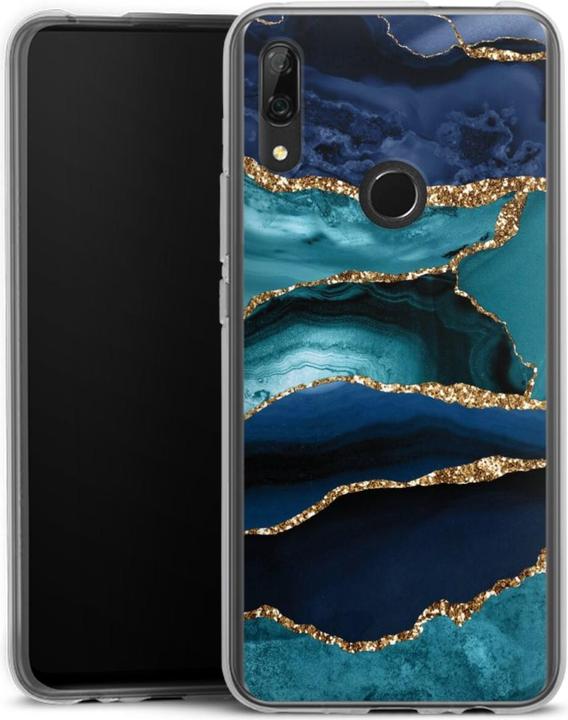 Produktbild DeinDesign Silikon Hülle für Huawei P Smart Z Handyhülle Case Smartphone Schutzhülle Glitzer Look Trends (Huawei P Smart Z)