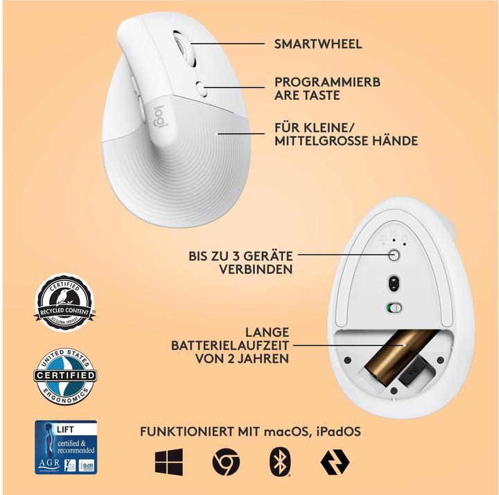 Actual product image Logitech Lift for Business (Wireless)