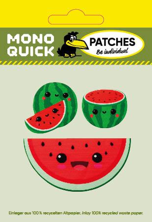Produktbild Mono Quick Applikationen - Teens and Jeans - aufbügelbar Create Wassermelone u. aufkleben (3 x)