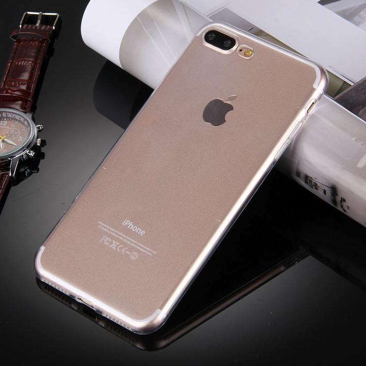 Actual product image König Design Mobile Case for Apple iPhone 7 Plus Ultra Thin Bumper Protective Case Transparent (Apple iPhone 7 Plus)