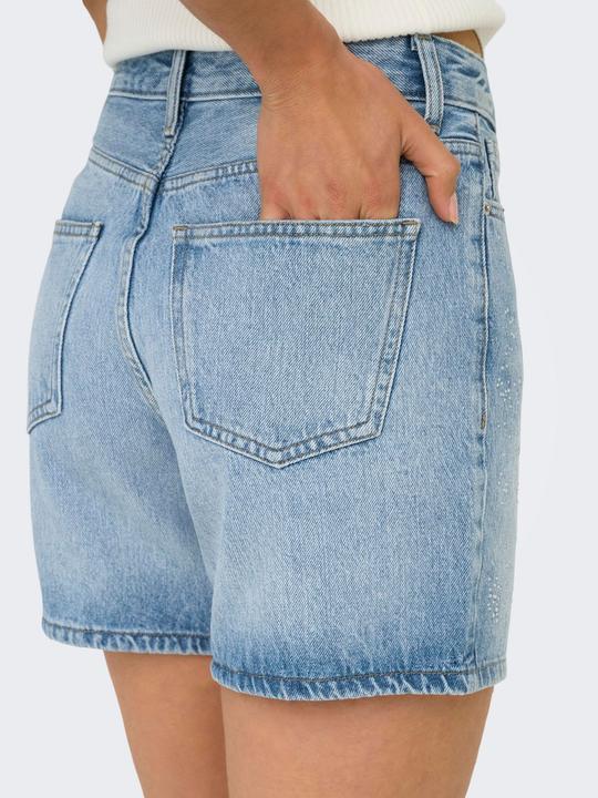 Actual product image Only ONLJOSE Hohe Taille Normal geschnitten Jeans-Shorts Jeans-Shorts (XS)